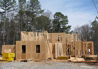 The second floor is under way.