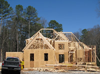 They've started the roof.