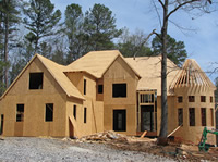 The roof is almost done.